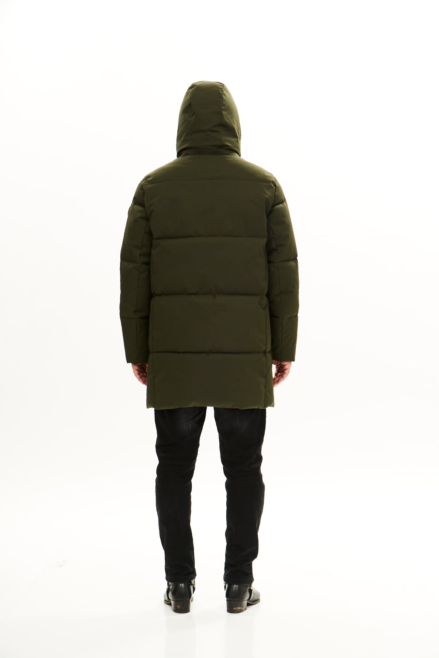 Man Hooded Jacket / Green