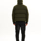 Man Hooded Short Jacket / Green